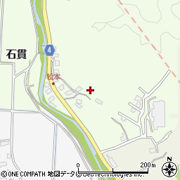 熊本県玉名市石貫4412周辺の地図