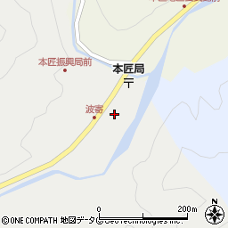 大分県佐伯市本匠大字波寄2680周辺の地図