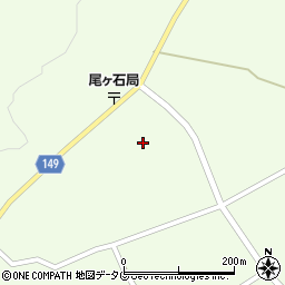 熊本県阿蘇市狩尾1269-2周辺の地図