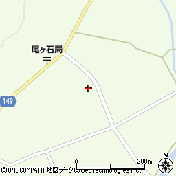熊本県阿蘇市狩尾1256周辺の地図