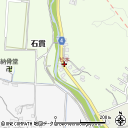 松本周辺の地図
