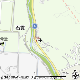 熊本県玉名市石貫4388周辺の地図