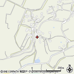 熊本県熊本市北区植木町色出245周辺の地図