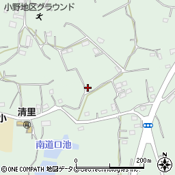 熊本県荒尾市水野834周辺の地図