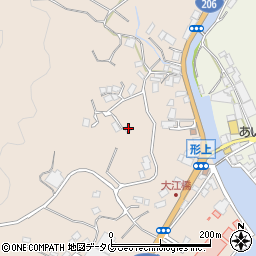 長崎県長崎市琴海形上町4397周辺の地図