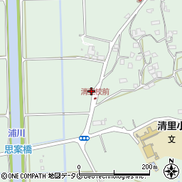 熊本県荒尾市水野26周辺の地図