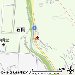 熊本県玉名市石貫4390周辺の地図