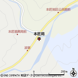 大分県佐伯市本匠大字波寄2643周辺の地図