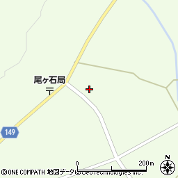 熊本県阿蘇市狩尾1171周辺の地図