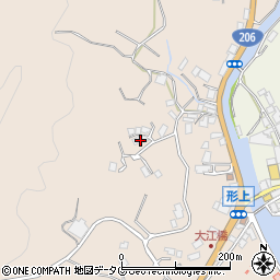 長崎県長崎市琴海形上町4420周辺の地図