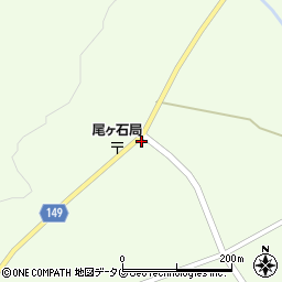 熊本県阿蘇市狩尾1263-2周辺の地図