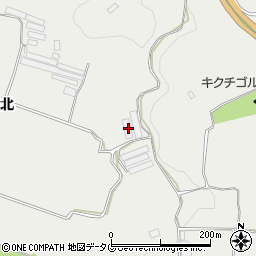 熊本県菊池市乙森北441周辺の地図