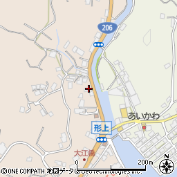 長崎県長崎市琴海形上町4451周辺の地図