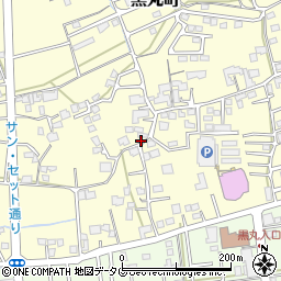 長崎県大村市黒丸町周辺の地図