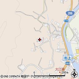 長崎県長崎市琴海形上町4422周辺の地図