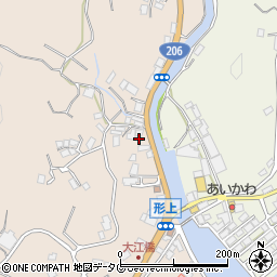長崎県長崎市琴海形上町4449周辺の地図