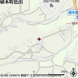 熊本県熊本市北区植木町色出438周辺の地図