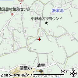 熊本県荒尾市水野824周辺の地図