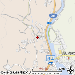 長崎県長崎市琴海形上町4450周辺の地図