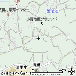 熊本県荒尾市水野828周辺の地図