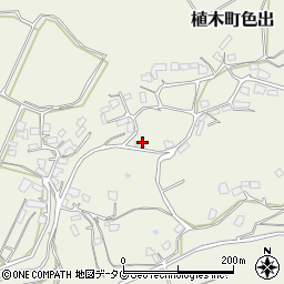 熊本県熊本市北区植木町色出499周辺の地図