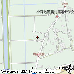 熊本県荒尾市水野45周辺の地図