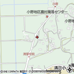 熊本県荒尾市水野790-1周辺の地図