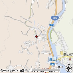 長崎県長崎市琴海形上町4441周辺の地図