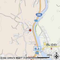 長崎県長崎市琴海形上町4447周辺の地図