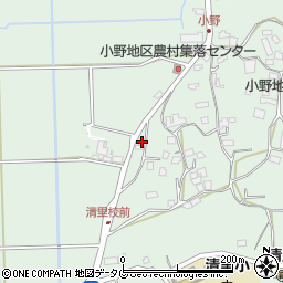 熊本県荒尾市水野790-3周辺の地図