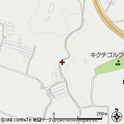 熊本県菊池市乙森北1355-1周辺の地図