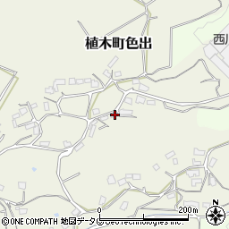 熊本県熊本市北区植木町色出479周辺の地図
