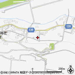 熊本県菊池市木柑子310周辺の地図