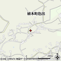 熊本県熊本市北区植木町色出507周辺の地図