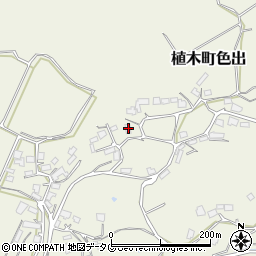 熊本県熊本市北区植木町色出335周辺の地図