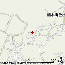 熊本県熊本市北区植木町色出337-1周辺の地図