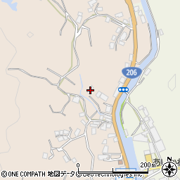 長崎県長崎市琴海形上町4335周辺の地図