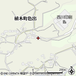 熊本県熊本市北区植木町色出534周辺の地図