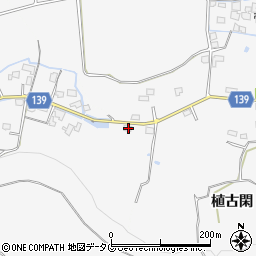熊本県菊池市木柑子141周辺の地図