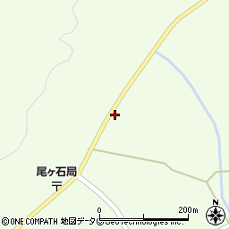 熊本県阿蘇市狩尾1122-2周辺の地図