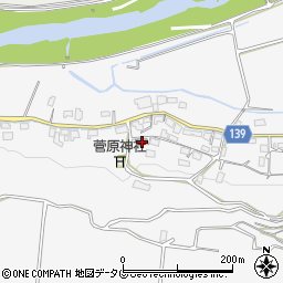 木柑子公民館周辺の地図