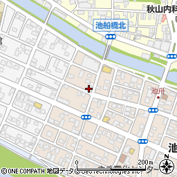 長田釣具店周辺の地図