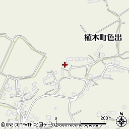 熊本県熊本市北区植木町色出325周辺の地図
