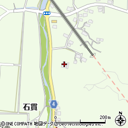 熊本県玉名市石貫4355周辺の地図
