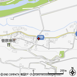 熊本県菊池市木柑子300周辺の地図