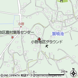 熊本県荒尾市水野722周辺の地図