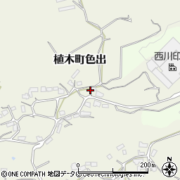 熊本県熊本市北区植木町色出531周辺の地図