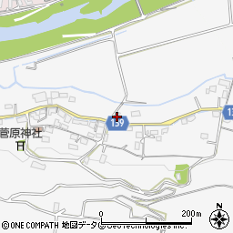 熊本県菊池市木柑子336周辺の地図
