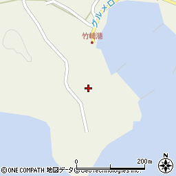 佐賀県藤津郡太良町竹崎590周辺の地図