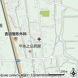 熊本県荒尾市牛水745-1周辺の地図